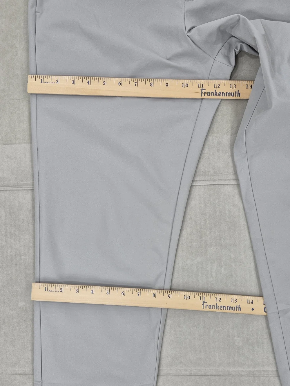 Banana Republic Motion Tech Hybrid Pant men's 34 Quarry gray stretch polyester - Picture 7 of 13